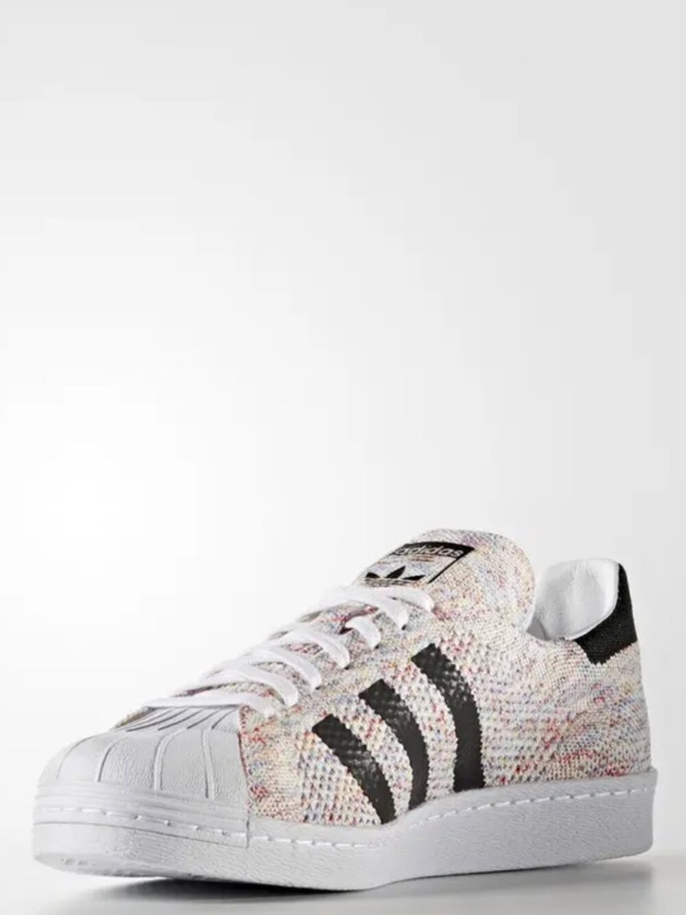NEW adidas Superstar 80s Primeknit Low Top Multicolor Sneaker S75845 mens 12 US
